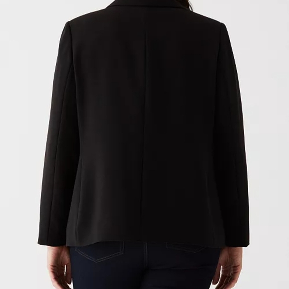 Rafaella Ella Women's Black Blazer with Buckle Detail - Picture 4 of 6